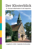 Klosterblick September bis Dezember 2024
